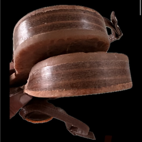 Woman's beaded flat sandals size 9.5 - Picture 7 of 9